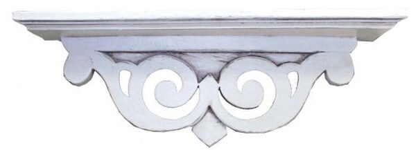 Wide Scroll Shelf with a minimalistic style - Made in the USA